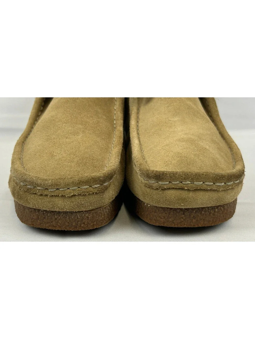 Clarks Collection Extreme Comfort Men's 11M Suede Wallabee Boots Tan